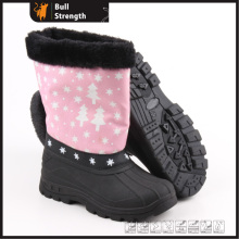 Women Winter Boots with PU Upper and PVC Sole (SN5230)